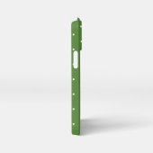 Maximum Groen en wit Polka Dots Telefoon Cases iPhone Hoesje (Rechterkant)