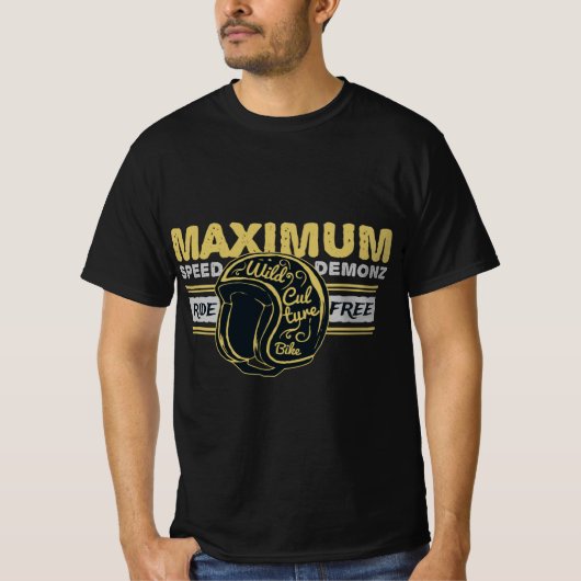 Maximumsnelheid demonz T-Shirt (Voorkant)