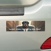 Maximus Bumper Drool Patrol Bumpersticker (Op auto)