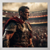 Maximus Gladiator Poster - Inspirerende Romeinse g (Voorkant)