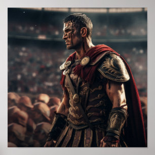 Maximus Gladiator Poster: Laat je innerlijke warri Poster