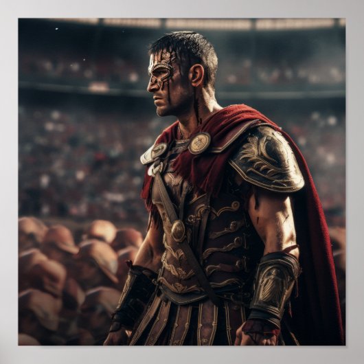 Maximus Gladiator Poster: Laat je innerlijke warri Poster (Voorkant)