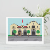 Maxine Beauty School - Vancouver BC Feestdagenkaart (Staand voorkant)