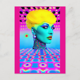 Maxine Headroom Briefkaart