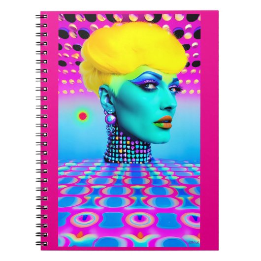 Maxine Headroom Notitieboek (Voorkant)