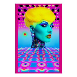 Maxine Headroom Perfect Poster