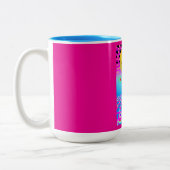 Maxine Headroom Tweekleurige Koffiemok (Links)