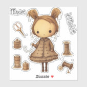 Maxine le Modiste (de Milliner) Set Sticker (Vel)