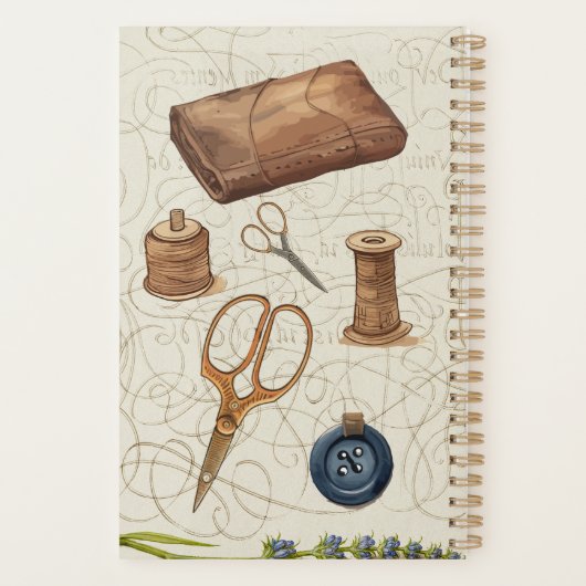 Maxine le Modiste Jaarkalender Planner (Achterkant)