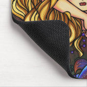 "Maxine" Mermaid Beta Fish Fantasy Fairy Art Muismat (Hoek)