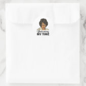 Maxine Waters heeft mijn Time Resist opgeëist Ronde Sticker (Tas)