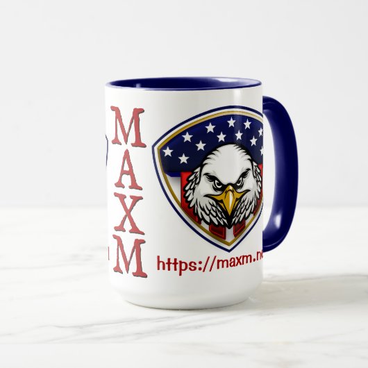 MaxM Coffee Mok (Voorkant rechts)