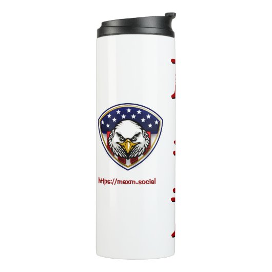 MaxM Thermal Tumbler Thermosbeker (Gedraaid links)