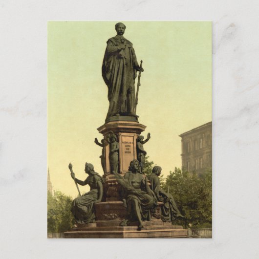 Maxmonument (Maximiliaan II) in München Briefkaart (Voorkant)