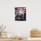 maxonbikewithvlag poster (Keuken)