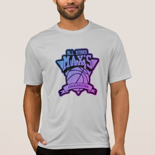 Max's All Stars Gradient Logo Shirt (Voorkant)