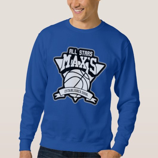 Max's All Stars Logo Sweatshirt (blauw) (Voorkant)