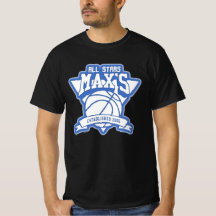 Max's All Stars Logo T-Shirt (zwart)