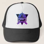 Max's All Stars New Logo Gradient Trucker Hat Trucker Pet (Voorkant)