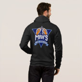 Max's All Stars Nieuwe Logo Full-Zip Hoodie (Achterkant volledig)