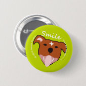 Max's Smile 2 1/4" Button (Voorkant /achterkant)