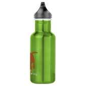 Max's verblijf gehydrateerde roestvrij stalen wate waterfles  (Rechts)