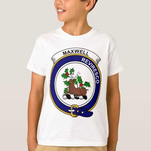 Maxwell Clan Badge T-shirt (Voorkant)