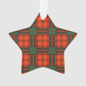 Maxwell clan Pset Scottish tartan Ornament (achterkant)