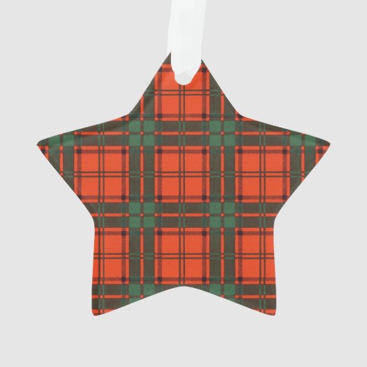 Maxwell clan Pset Scottish tartan Ornament (achterkant)