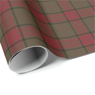Maxwell Clan Weathered Hunting Tartan Cadeaupapier
