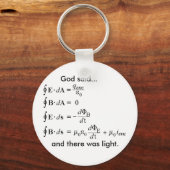 Maxwell, God zei... en er was licht. Sleutelhanger (Voorkant)
