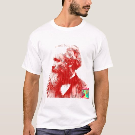 Maxwell in Lines of Force T-shirt (Voorkant)