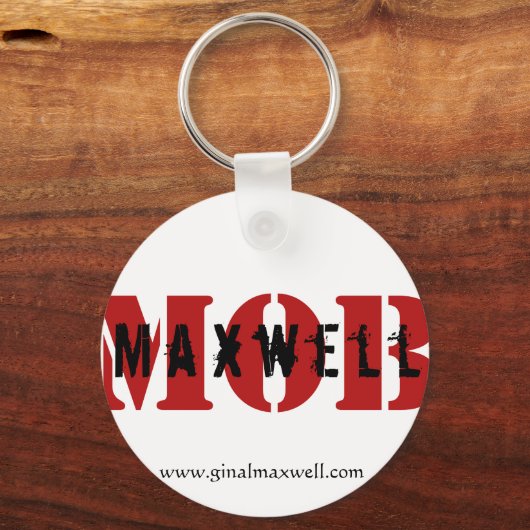Maxwell MOB White Sleutelhanger (Voorkant)