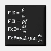 maxwell physics vergelijking magneet (Voorkant)