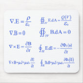 maxwell physics vergelijking muismat (Voorkant)