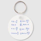 maxwell physics vergelijking sleutelhanger (Voorkant)
