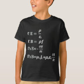 maxwell physics vergelijking t-shirt (Voorkant)