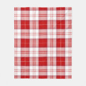 Maxwell Plaid Plaid Fleece Deken (Voorkant)