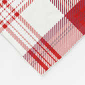 Maxwell Plaid Plaid Fleece Deken (Hoek)