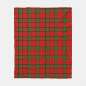 Maxwell Red Plaid Fleece Deken (Voorkant)