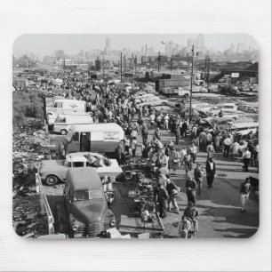 Maxwell Street Chicago Circa 1960's Flea Market Muismat