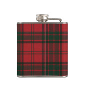 Maxwell Tartan & Badge Heupfles (Achterkant)