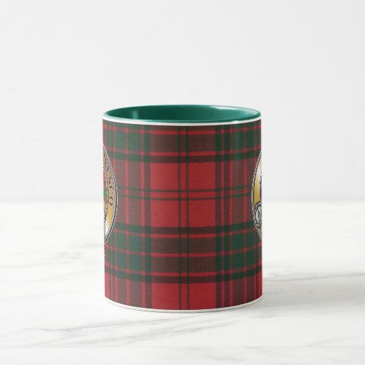 Maxwell Tartan & Badge Mok (Midden)