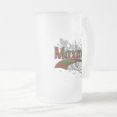 Maxwell Tartan Grunge Matglas Bierpul (Voorkant rechts)