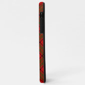 Maxwell tartan rode groene vleid Case-Mate iPhone case (Achterkant/links)