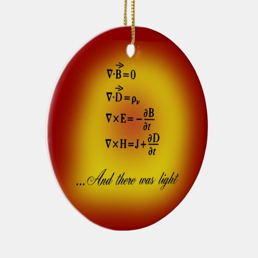Maxwell-vergelijkingen Keramisch Ornament (Rechts)