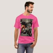 Maxx Crosby Retro Bootleg Retro Bootleg T-shirt (Voorkant volledig)