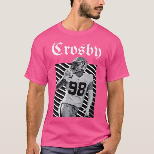 Maxx Crosby T-shirt (Voorkant)