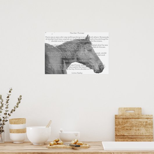 Maxx Starfish Poster (Keuken)