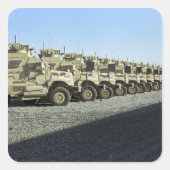 MaxxPro Vierkante Sticker (Voorkant)